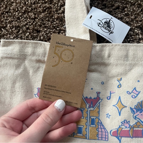 NWT Disney World Starbucks Tote - Picture 2 of 4